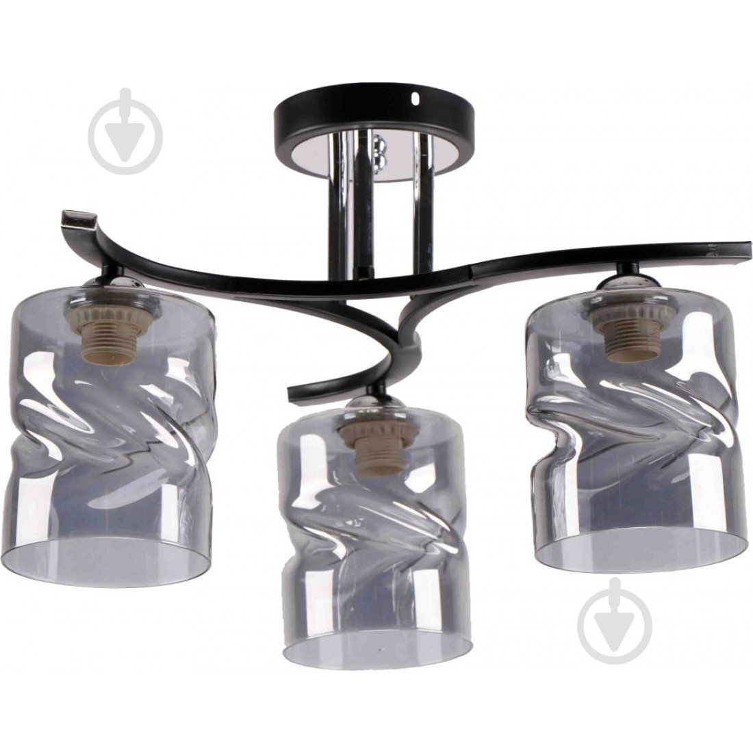 Люстра потолочная Focus Light 3x60 Вт E27 белый 3134/3 - фото 1