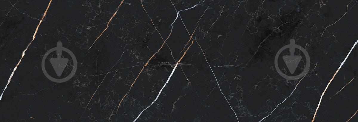 Плитка InterCerama Dark marble чорний 3090 210 082 30x90 - фото 1