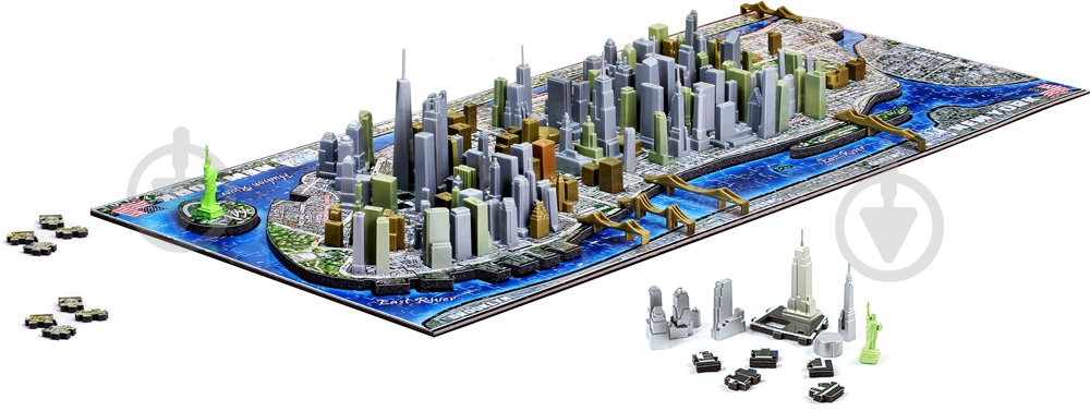 Пазл объемный 4D Cityscape США: Нью-Йорк 40010 - фото 2