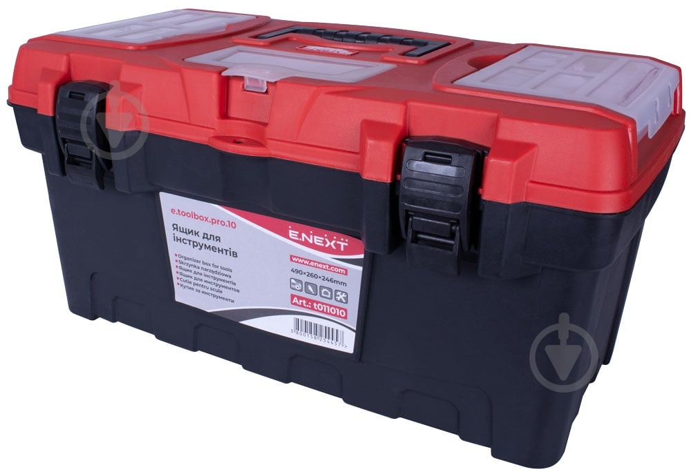 Скриня для інструментів E.NEXT e.toolbox.pro. 19" t011010 - фото 1 Скриня для інструментів E.NEXT e.toolbox.pro. 19" t011010 - фото 1