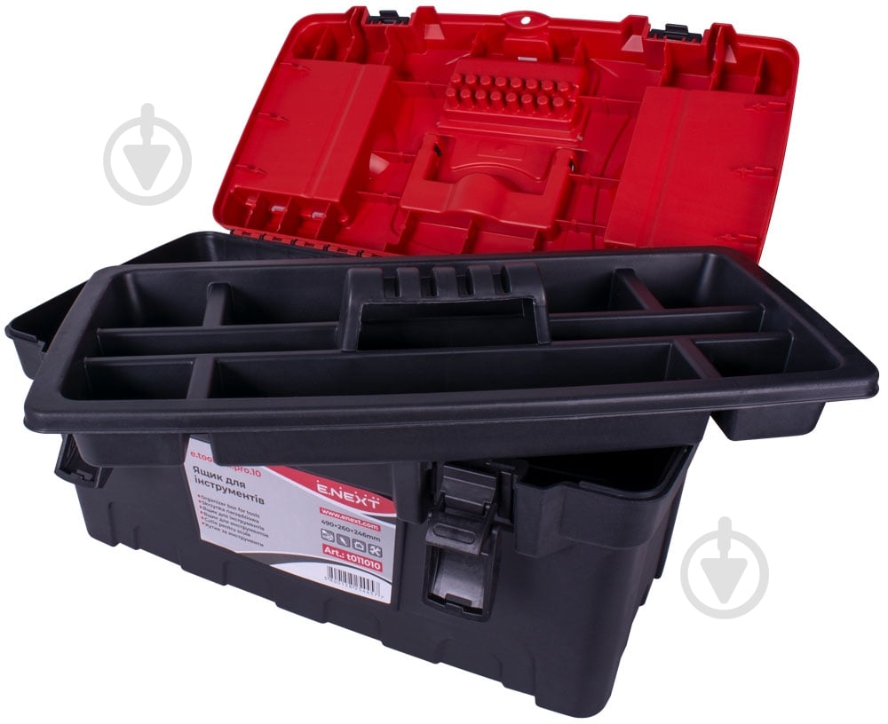 Скриня для інструментів E.NEXT e.toolbox.pro. 19" t011010 - фото 5 Скриня для інструментів E.NEXT e.toolbox.pro. 19" t011010 - фото 5