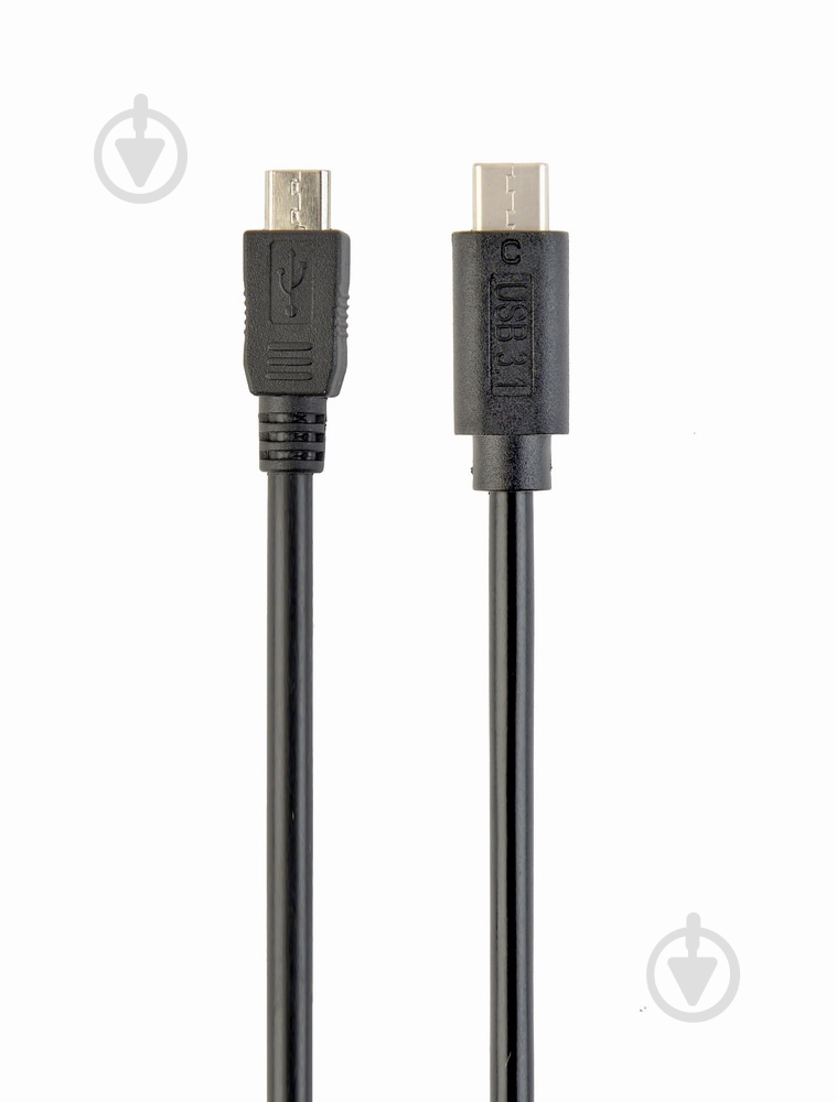 Кабель Cablexpert 1 м (CCP-USB2-mBMCM-1M) USB 2.0 Micro BM-папа/C-папа - фото 1