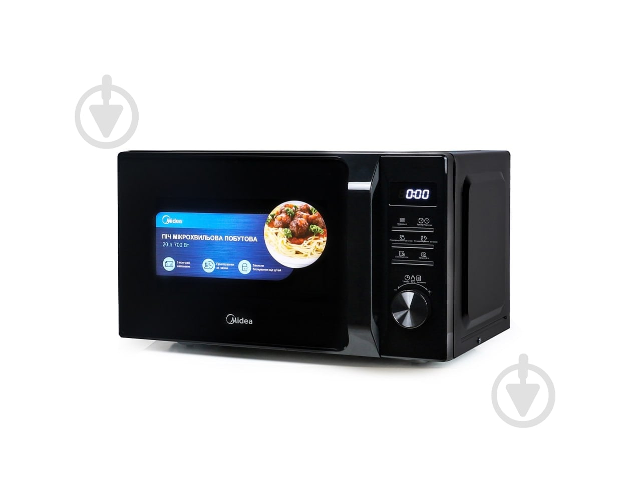 ВІТРИНА! Мікрохвильова піч Midea AM720C2MV-B - фото 2 ВІТРИНА! Мікрохвильова піч Midea AM720C2MV-B - фото 2