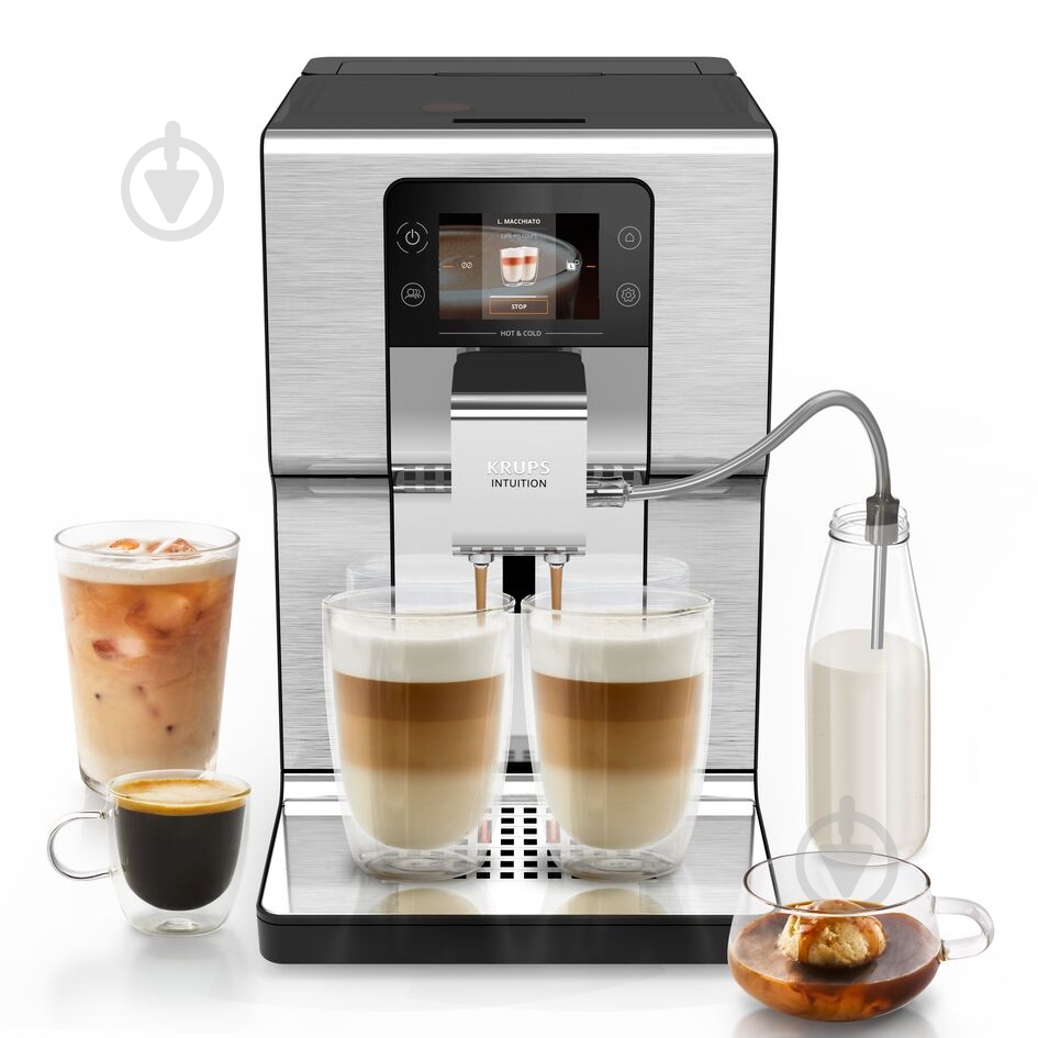 ВИТРИНА! Кофемашина Krups Intuition Experience Hot&Cold EA879EE0 Intuition Hot & Cold EA879EE0 - фото 1 ВИТРИНА! Кофемашина Krups Intuition Experience Hot&Cold EA879EE0 Intuition Hot & Cold EA879EE0 - фото 1