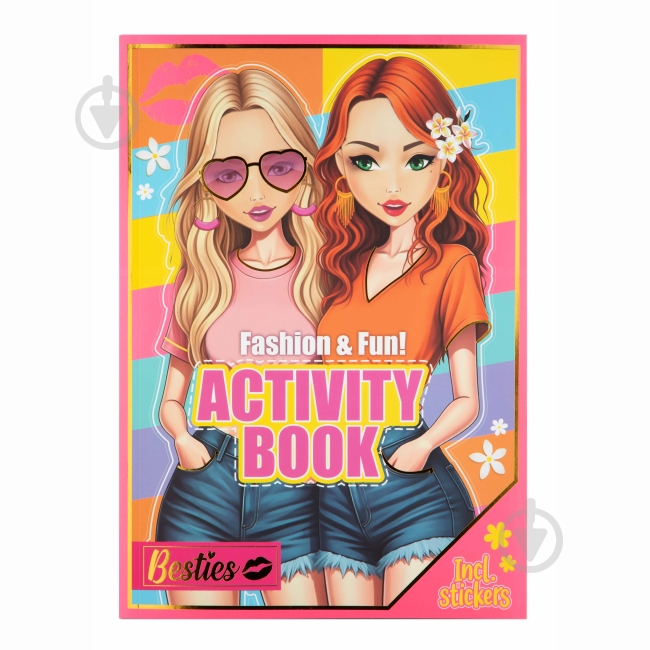 Ігровий набір Besties «Мода та розваги» з наліпками 990201 - фото 1 Ігровий набір Besties «Мода та розваги» з наліпками 990201 - фото 1