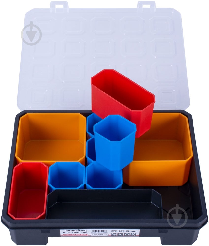 Органайзер для мелких деталей E.NEXT e.toolbox.pro. 15" t011015 - фото 5