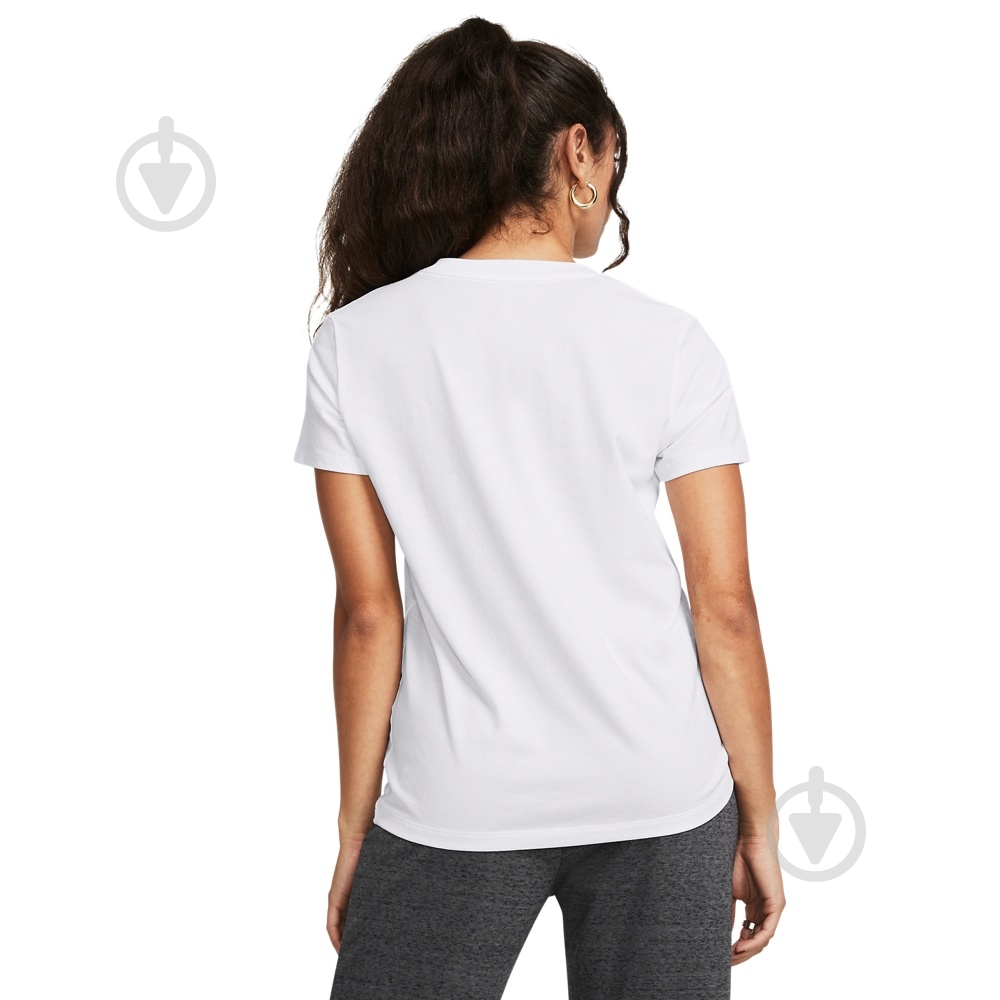 Футболка Under Armour Rival Core SS 1383648-100 р.S белый - фото 2