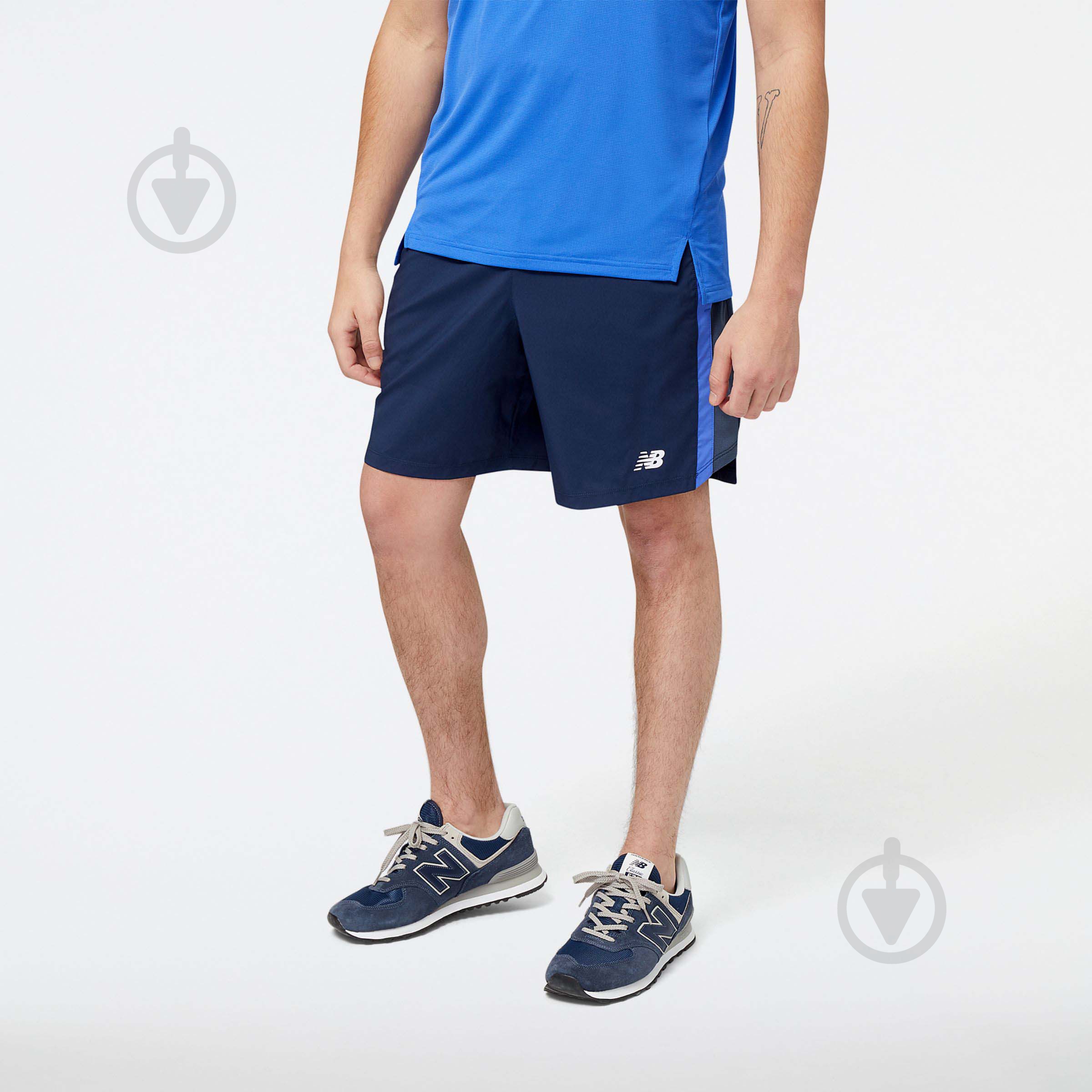 Шорты New Balance ACCELERATE 7 IN MS23230MIB р. L синий - фото 1 Шорты New Balance ACCELERATE 7 IN MS23230MIB р. L синий - фото 1