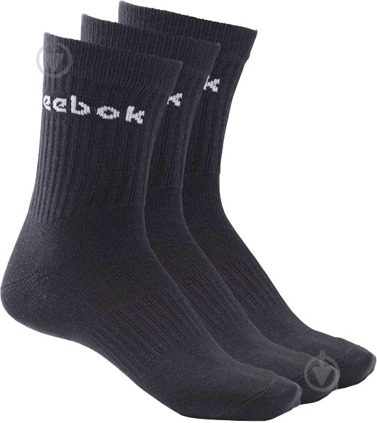 Носки Reebok Act Core Mid Crew GH0331 р.L черный 3 шт. - фото 2 Носки Reebok Act Core Mid Crew GH0331 р.L черный 3 шт. - фото 2