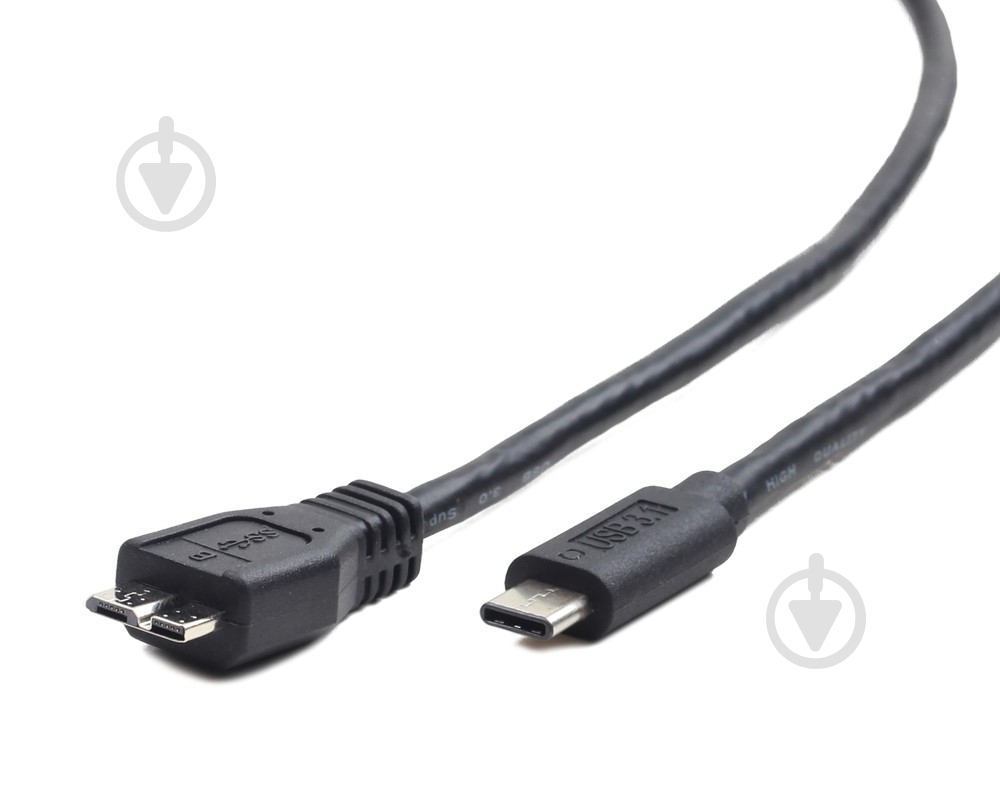 Кабель Cablexpert 1 м (CCP-USB3-mBMCM-1M) USB 3.0 Micro BM-папа/C-папа - фото 2