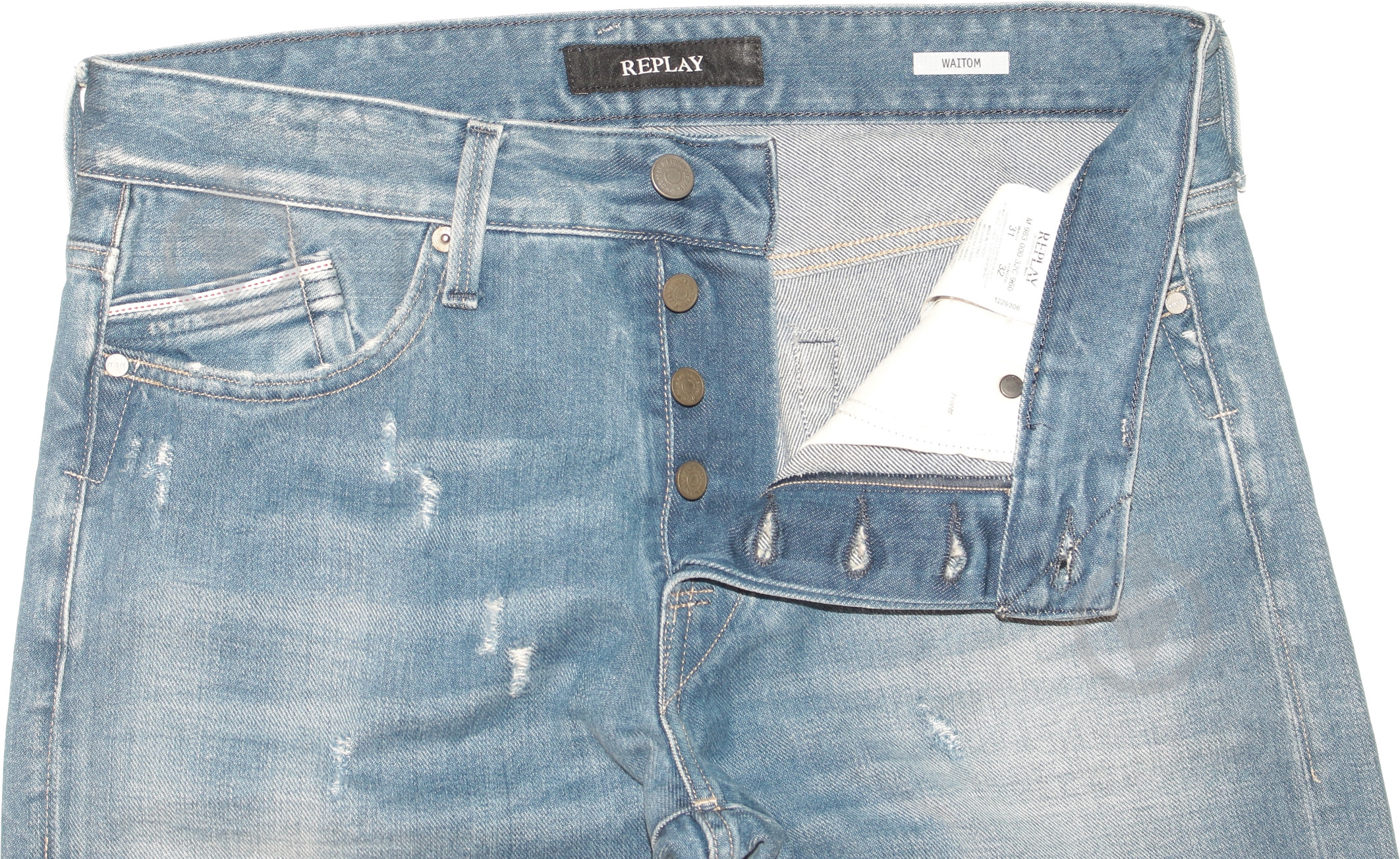 Джинсы Replay WAITOM M983 .000.32C 960-9 р. 30-32 синий - фото 3 Джинсы Replay WAITOM M983 .000.32C 960-9 р. 30-32 синий - фото 3