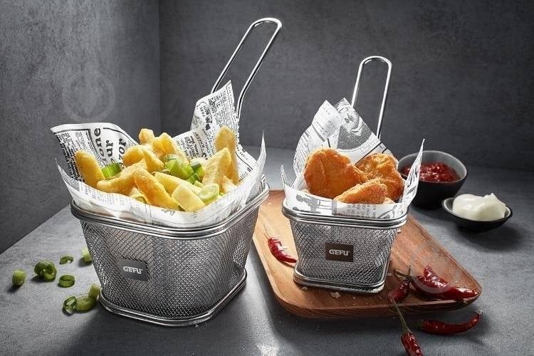 Корзина для сервировки Gefu BBQ 11х13х8 см - фото 2 Корзина для сервировки Gefu BBQ 11х13х8 см - фото 2