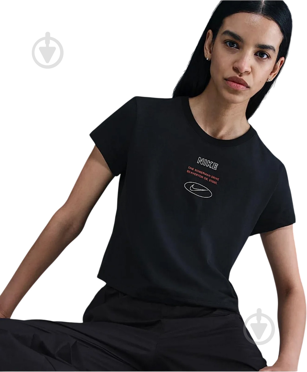 Футболка Nike W NSW TEE Classics+ SPD IH8506-010 р.XL черный - фото 5 Футболка Nike W NSW TEE Classics+ SPD IH8506-010 р.XL черный - фото 5