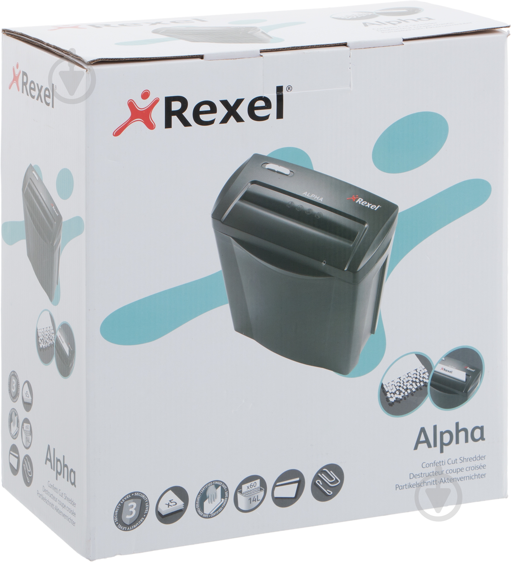 Уничтожитель документов Alpha Х 2102023EU Rexel - фото 5 Уничтожитель документов Alpha Х 2102023EU Rexel - фото 5