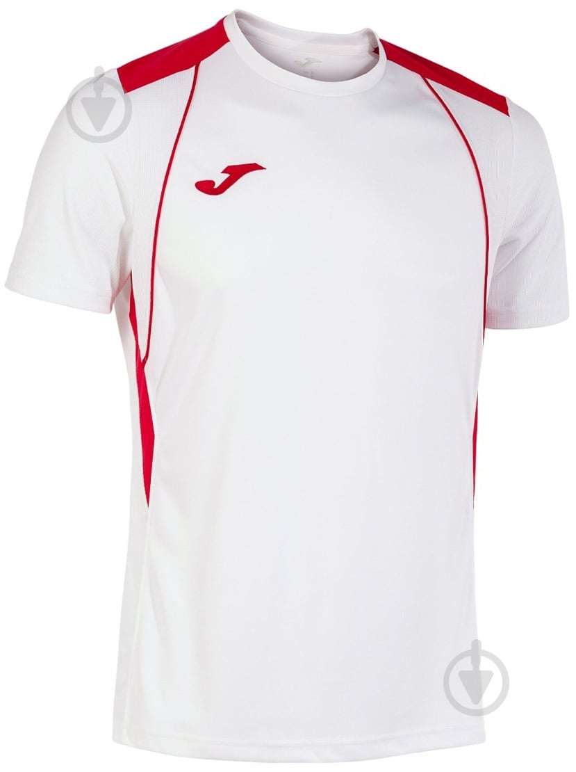Футболка Joma 103081 р.2XL білий із червоним - фото 1 Футболка Joma 103081 р.2XL білий із червоним - фото 1