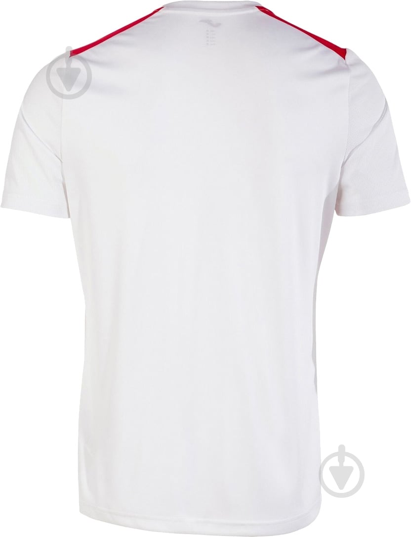 Футболка Joma 103081 р.2XL білий із червоним - фото 2 Футболка Joma 103081 р.2XL білий із червоним - фото 2