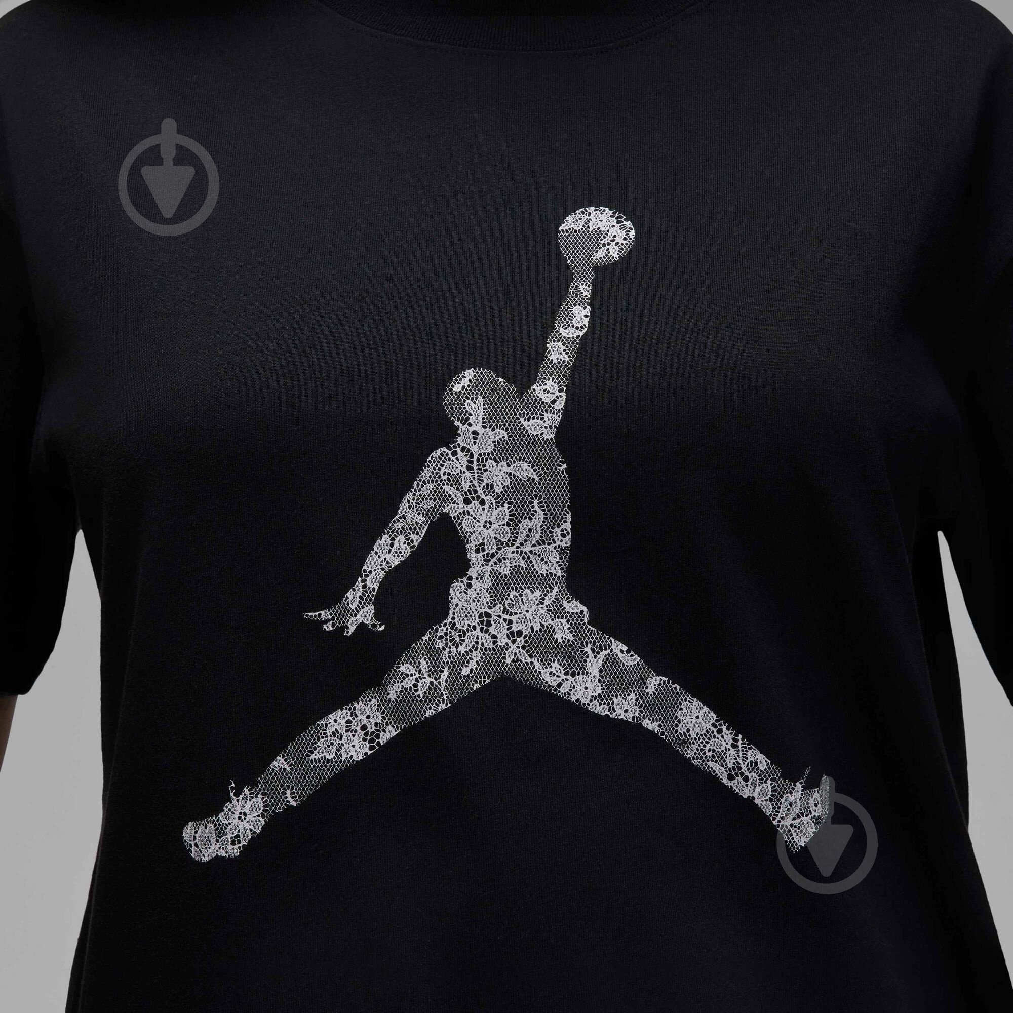 Футболка Jordan W J BRK SS GF GFX TEE LACE HV0198-010 р.XS чорний - фото 4 Футболка Jordan W J BRK SS GF GFX TEE LACE HV0198-010 р.XS чорний - фото 4
