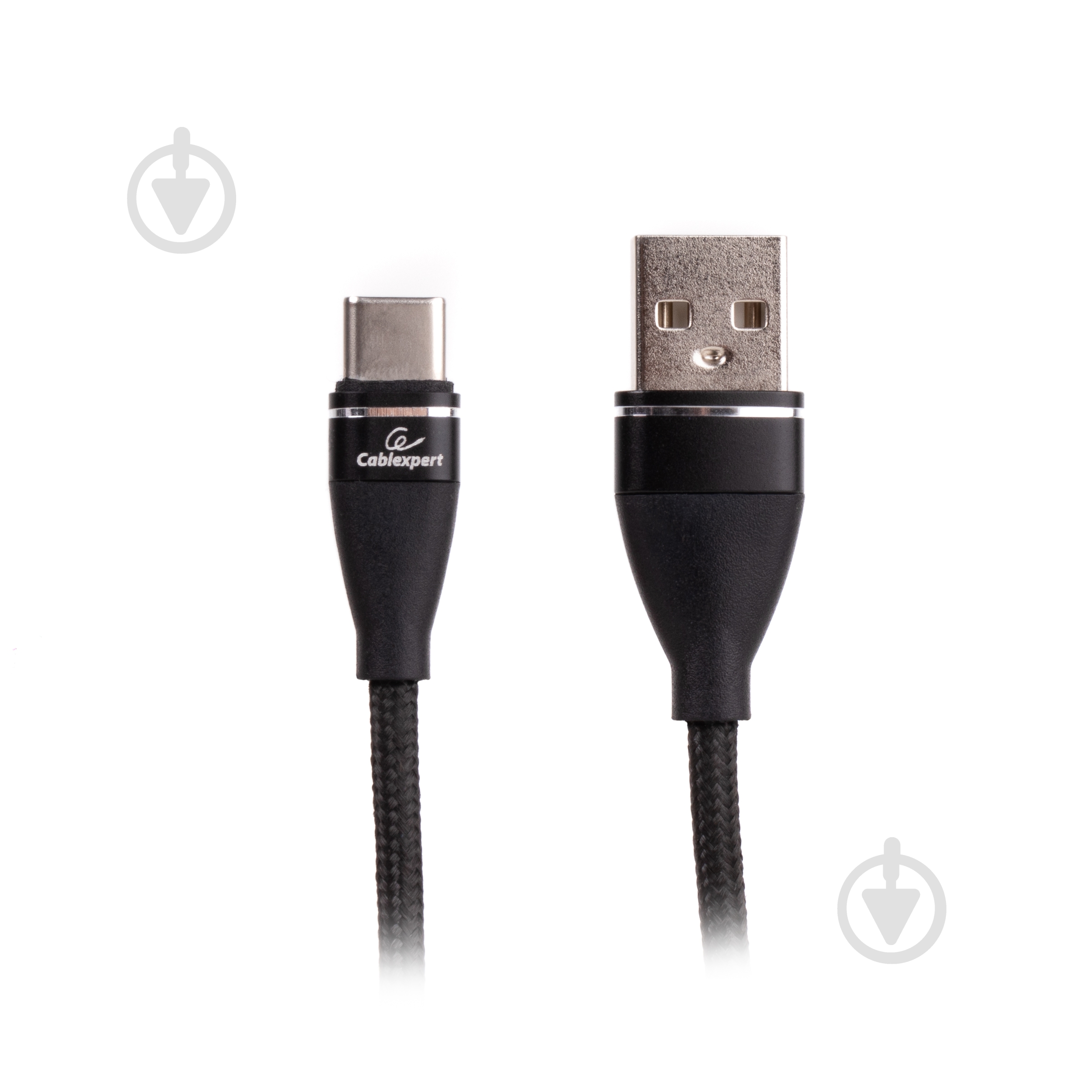 Кабель Cablexpert 1 м (CCPB-C-USB-11BK) USB 2.0 A-папа/C-папа - фото 1