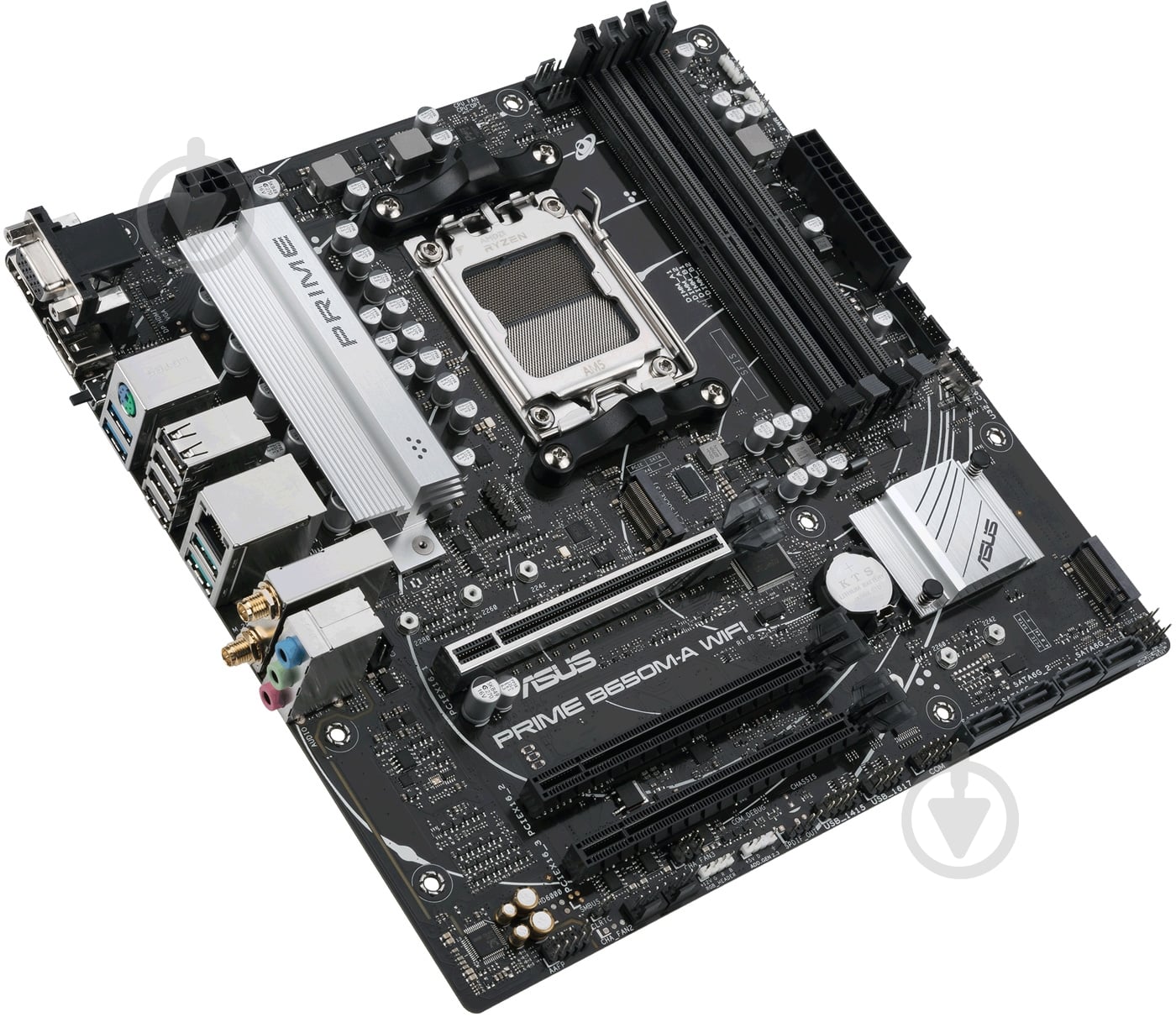 Материнська плата Asus 90MB1C00-M0EAY0 (Socket AM5, AMD B650, micro ATX) - фото 3