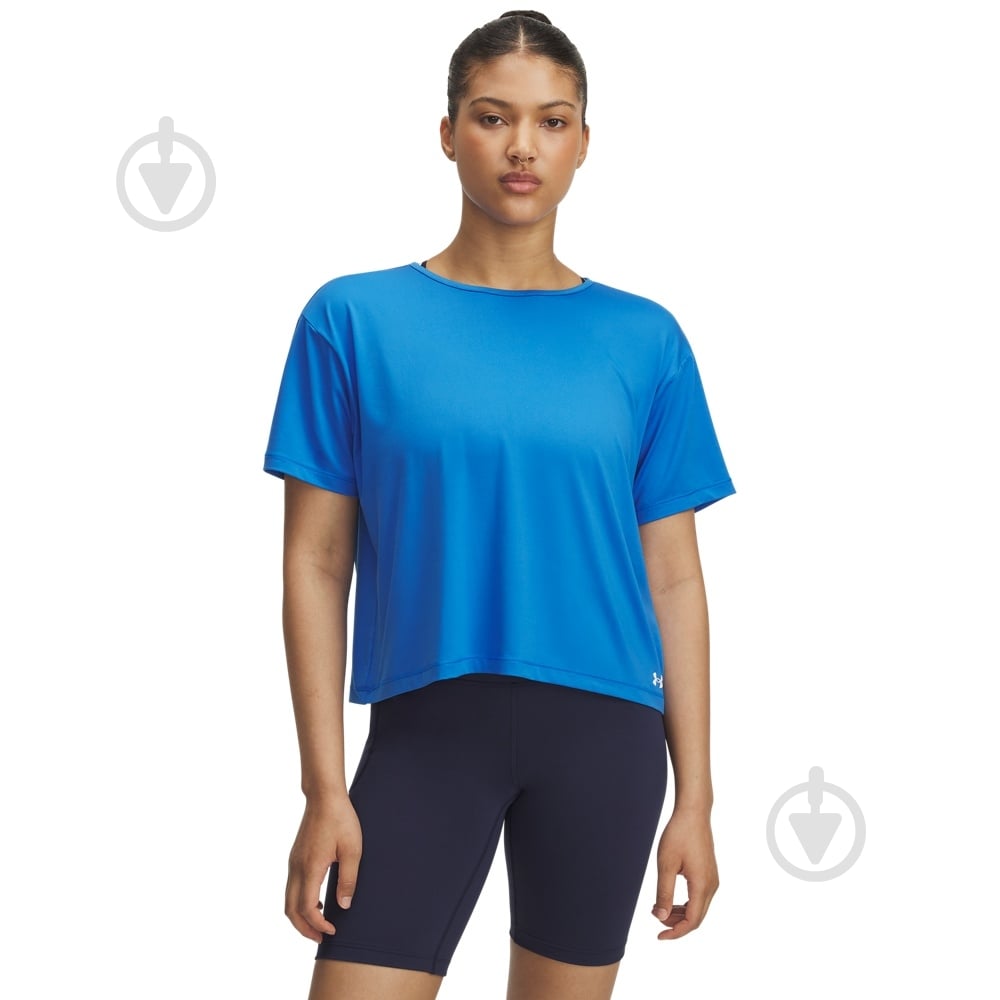 Футболка Under Armour Motion SS 1379178-402 р.XS синий - фото 1 Футболка Under Armour Motion SS 1379178-402 р.XS синий - фото 1