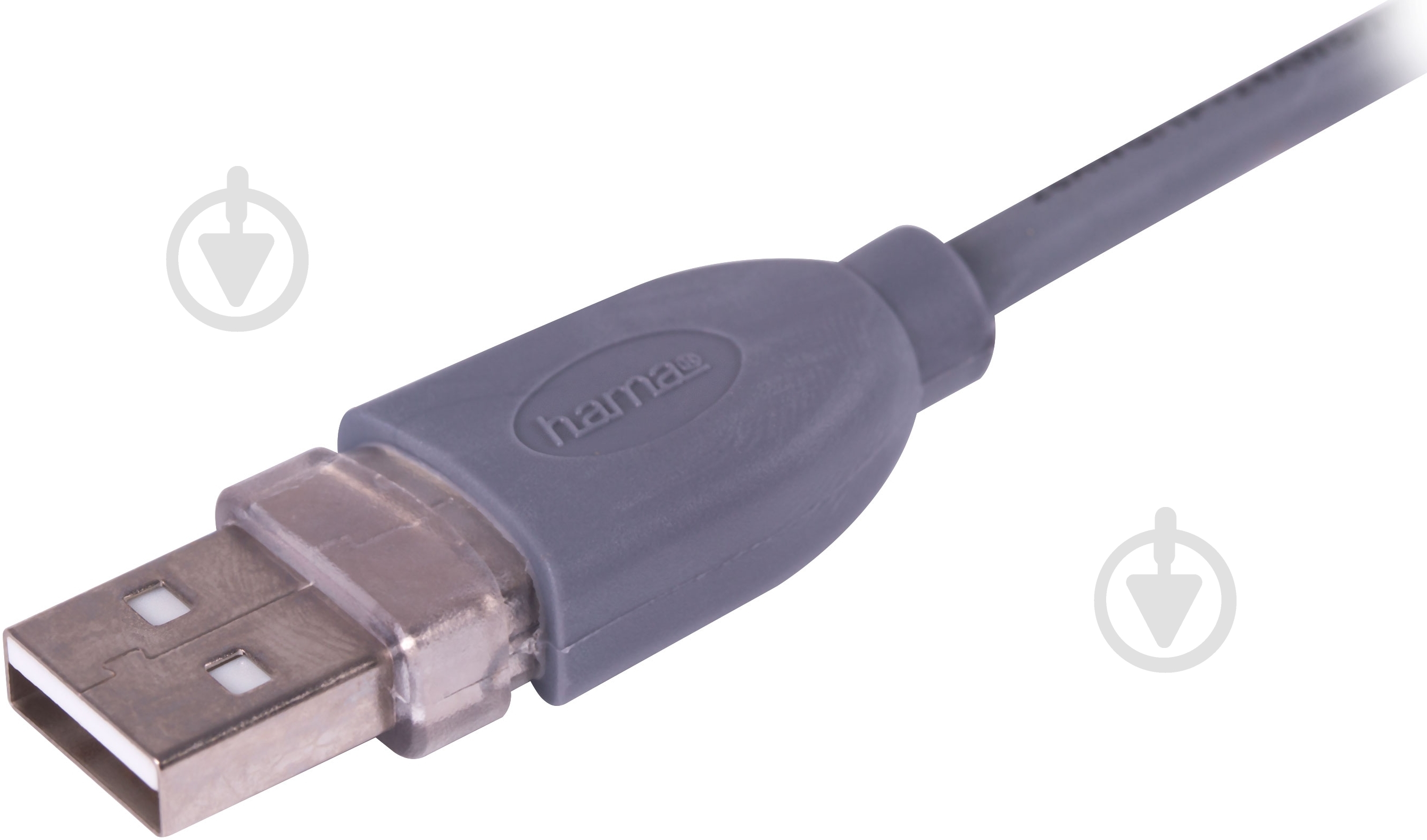 Кабель HAMA USB Bm – USB 1.8 м серый (45021) - фото 5 Кабель HAMA USB Bm – USB 1.8 м серый (45021) - фото 5