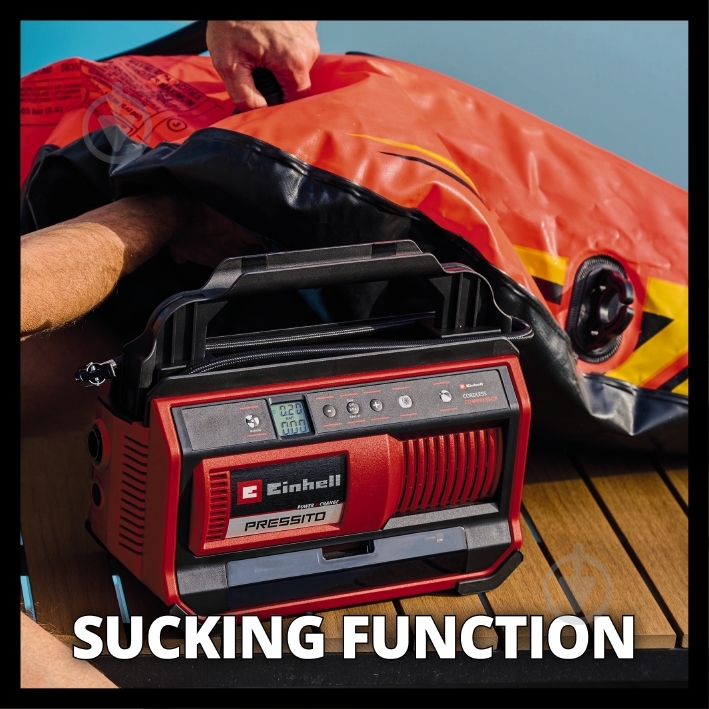 Компрессор Einhell PRESSITO 18/25 4020420 - фото 7