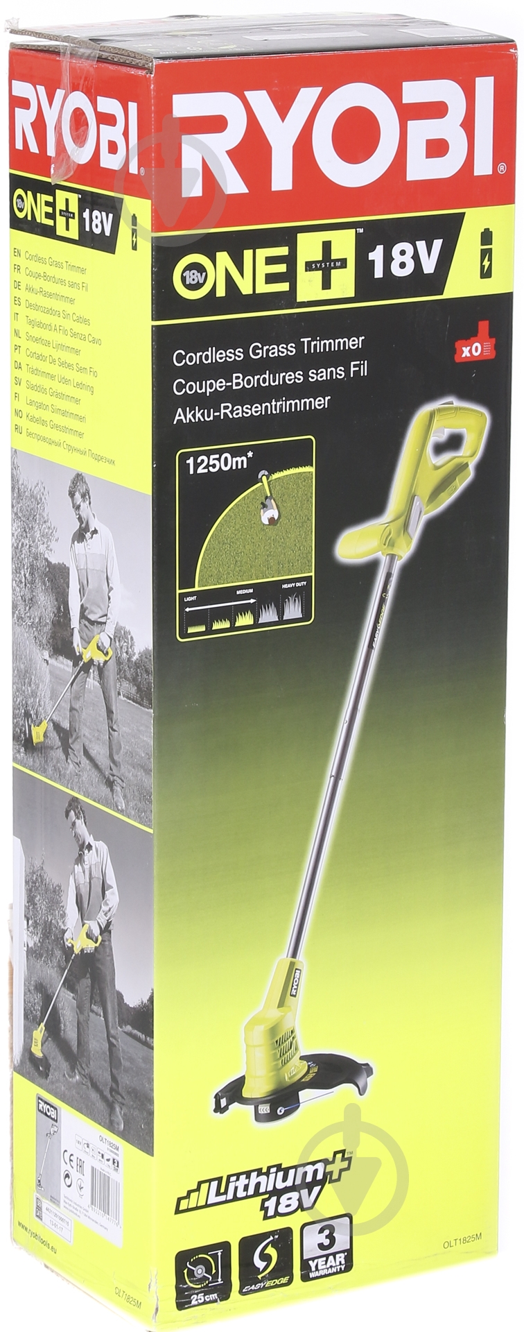 Триммер RYOBI OLT1825M - фото 6 Триммер RYOBI OLT1825M - фото 6
