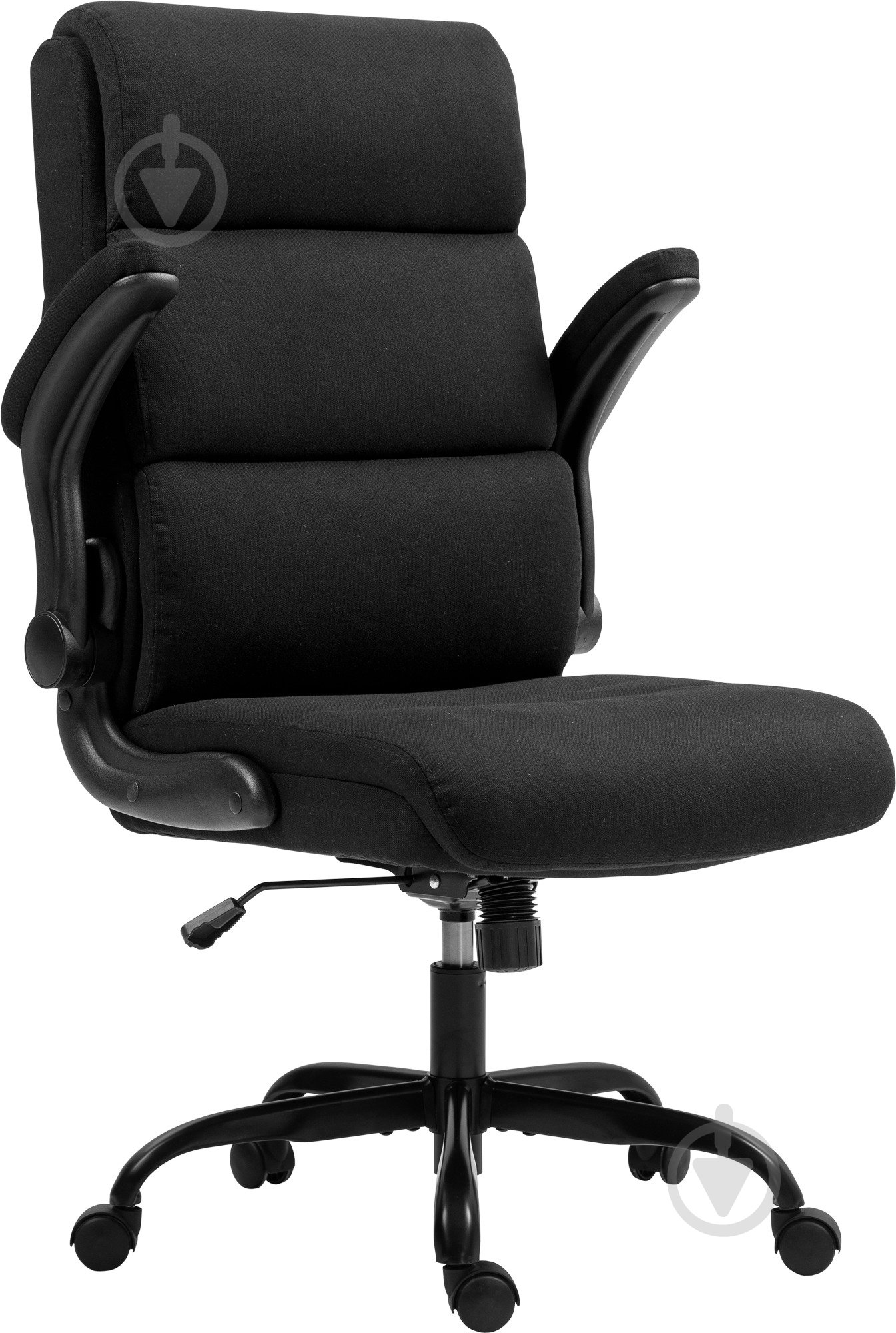 Кресло офисное GT Racer B-3041 Fabric Black черный - фото 3 Кресло офисное GT Racer B-3041 Fabric Black черный - фото 3