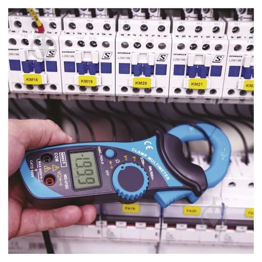 Мультиметр цифровой Emos M0305 с щупом - фото 7