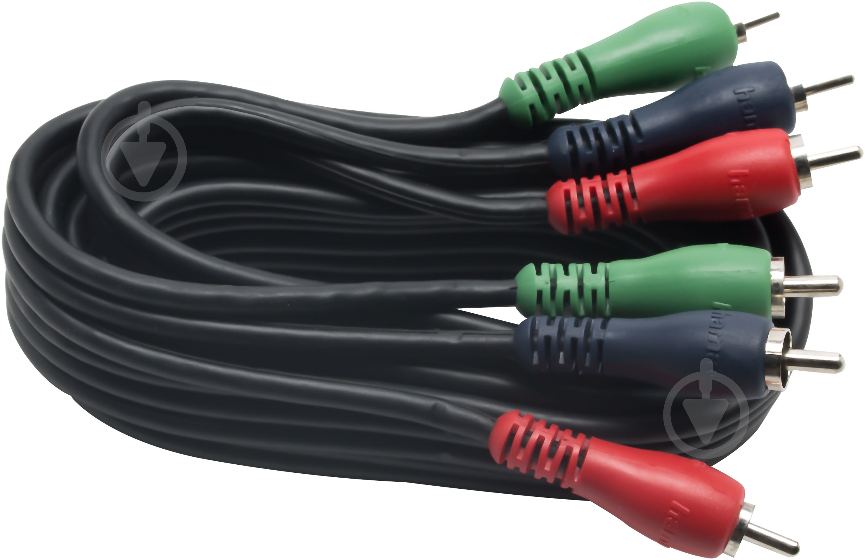 Кабель HAMA 3xRCA – 3xRCA 1 м черный (43418) - фото 1 Кабель HAMA 3xRCA – 3xRCA 1 м черный (43418) - фото 1