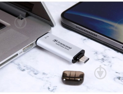 SSD-накопитель Transcend ESD310S 2000GB USB 3.2/USB Type-C 3D TLC (TS2TESD310S) - фото 4