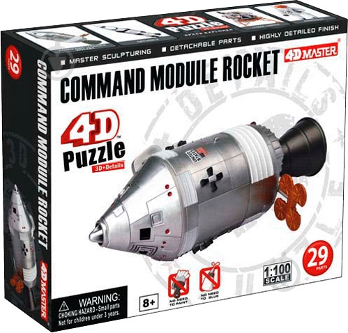 Пазл об’ємний 4D Master Командний модуль ракети 26371 - фото 1