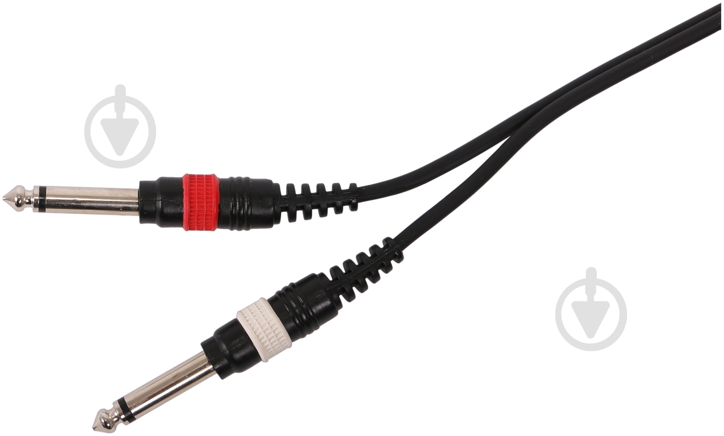 Кабель STAGG 6,3 мм – 2x6,3 мм 3 м черный (YC-03/2P1PSH-) - фото 2