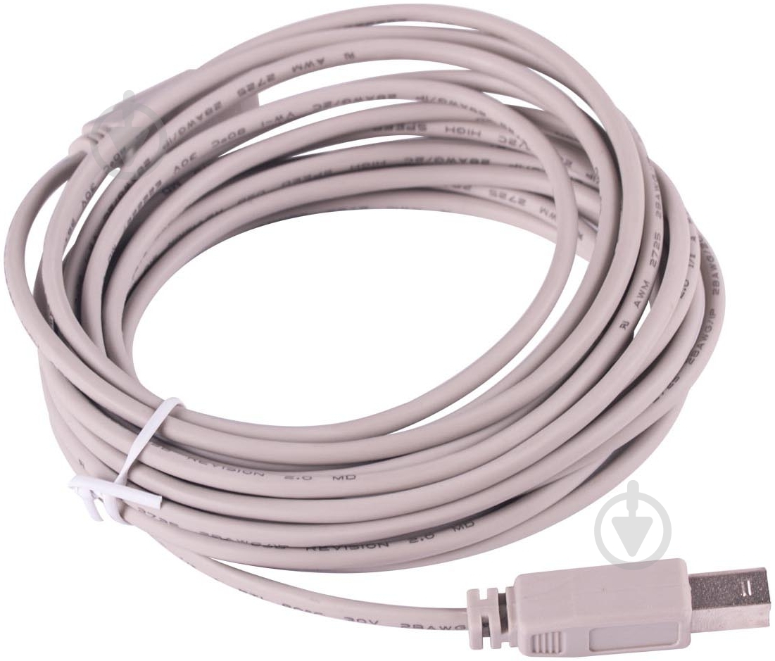 Кабель Hama USB Am – USB Af 5 м сірий (45023) - фото 2