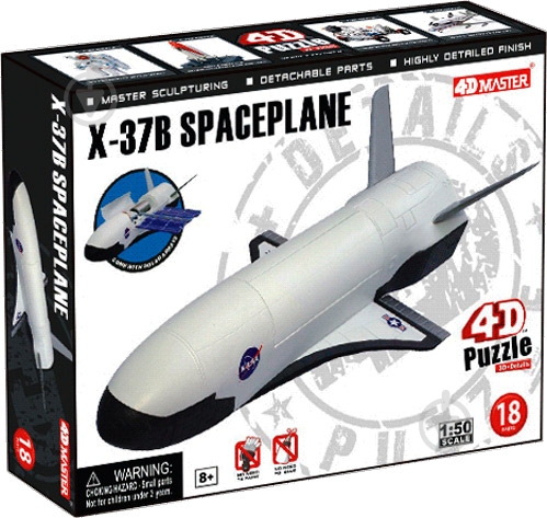 Пазл объемный 4D Master Космоплан X-37B 26383 - фото 1