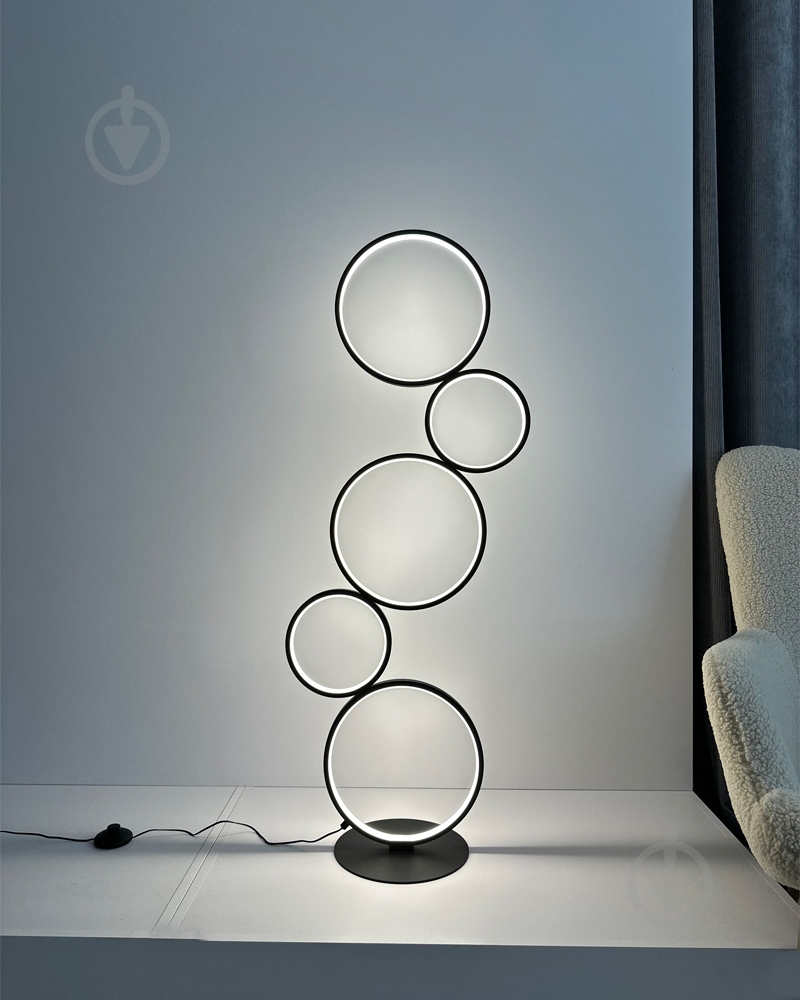 Торшер Goldlux Flamenco 30 Вт LED-модуль чорний 330178 - фото 4 Торшер Goldlux Flamenco 30 Вт LED-модуль чорний 330178 - фото 4