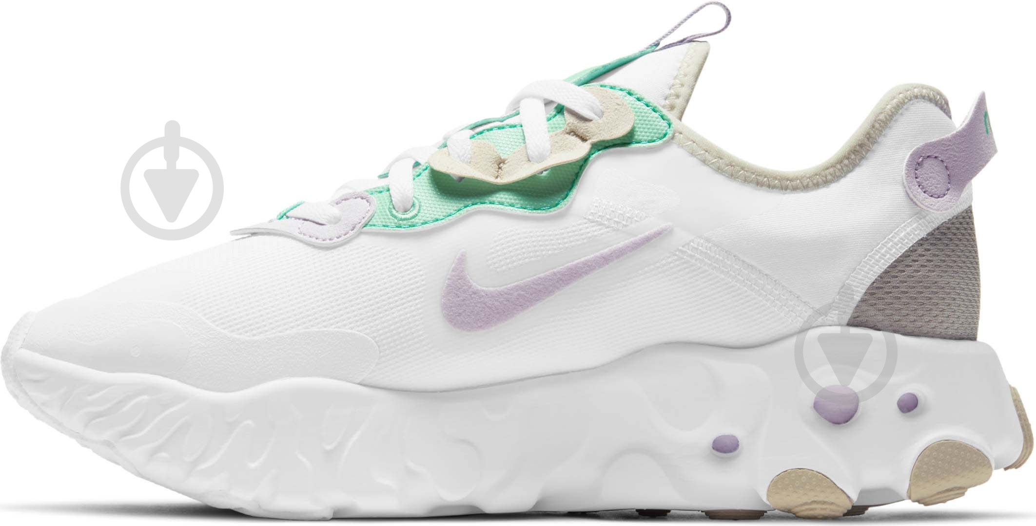 Кроссовки женские демисезонные Nike W React ART3MIS DA1647-100 р.37,5 белые - фото 4