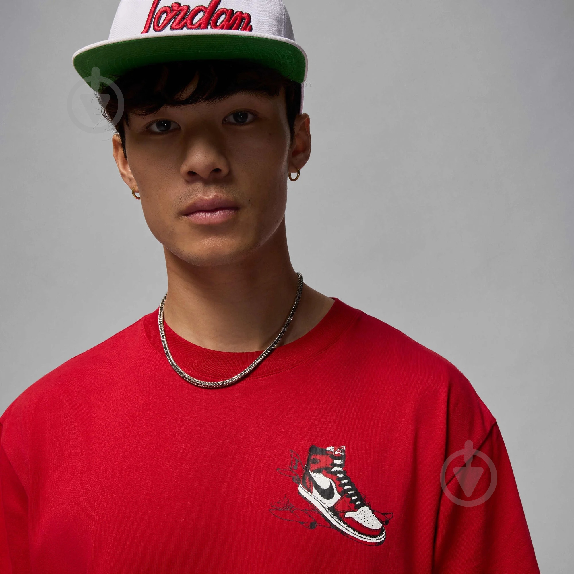 Футболка Jordan M J NC AJ1 AD SS CREW HQ8972-636 р.L красный - фото 3 Футболка Jordan M J NC AJ1 AD SS CREW HQ8972-636 р.L красный - фото 3