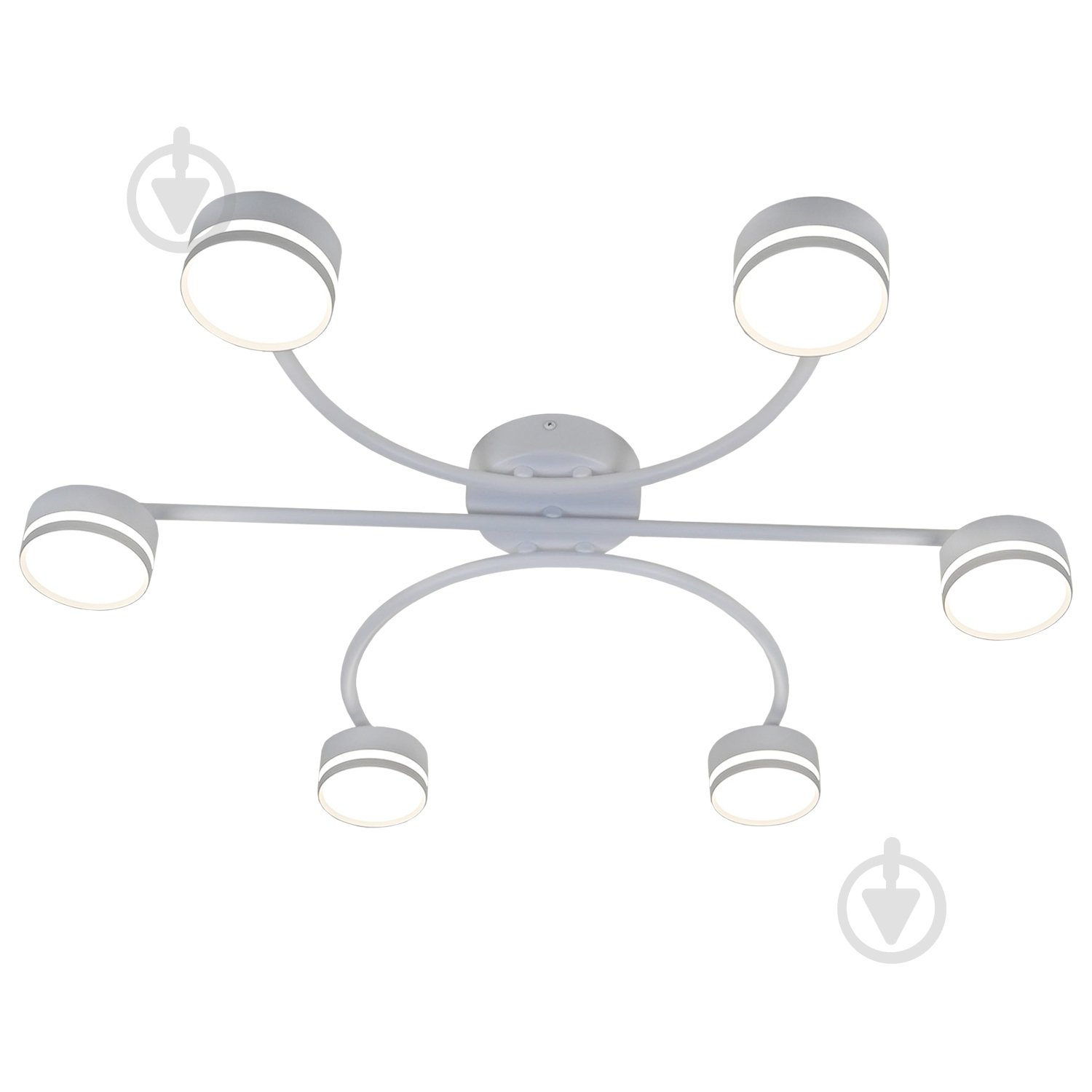 Люстра потолочная Victoria Lighting 6xGX53 белый Currant/PL6 white - фото 1