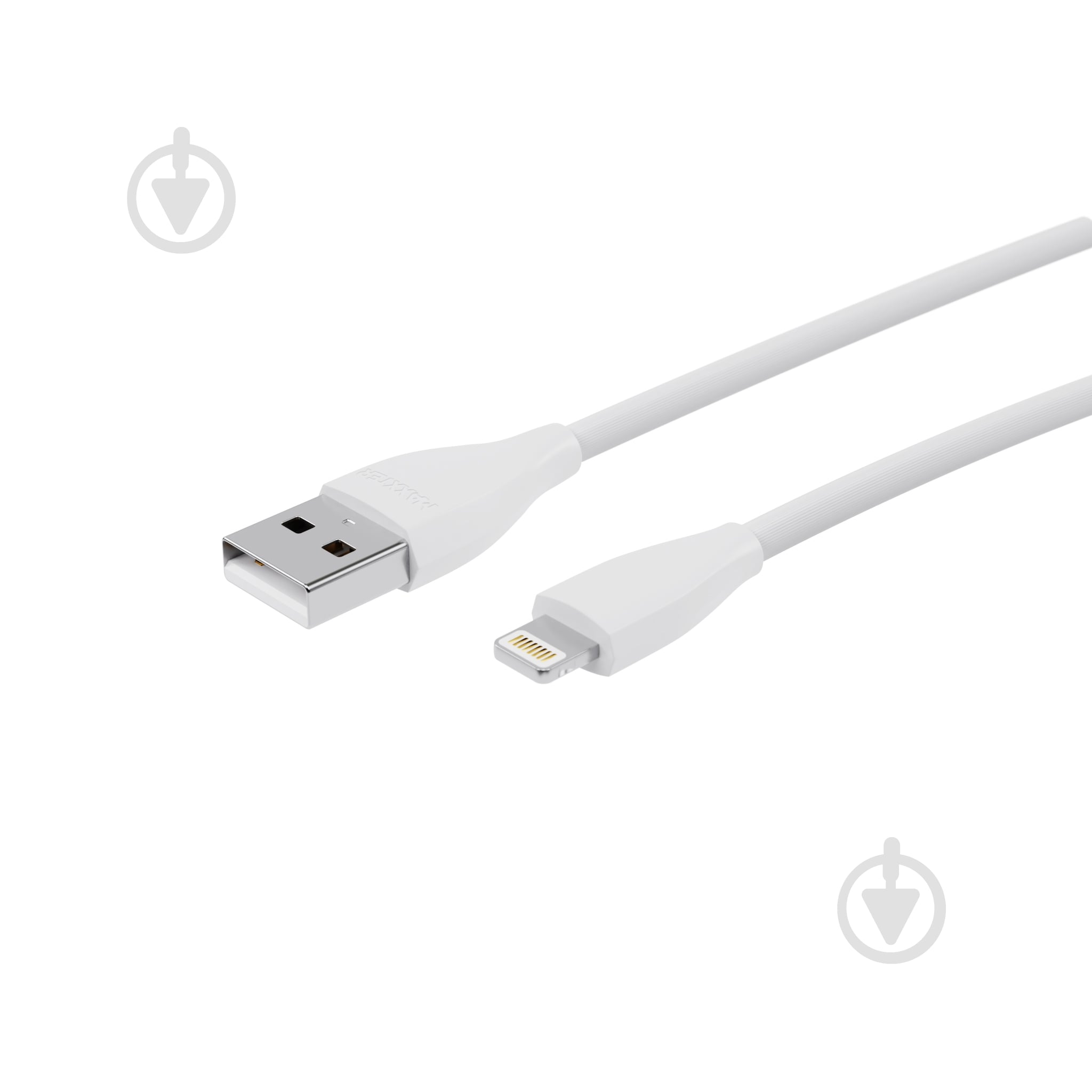 Кабель Maxxter 1 м белый (UB-L-USB-01W) USB 2.0 А-папа/Lightning - фото 2 Кабель Maxxter 1 м белый (UB-L-USB-01W) USB 2.0 А-папа/Lightning - фото 2