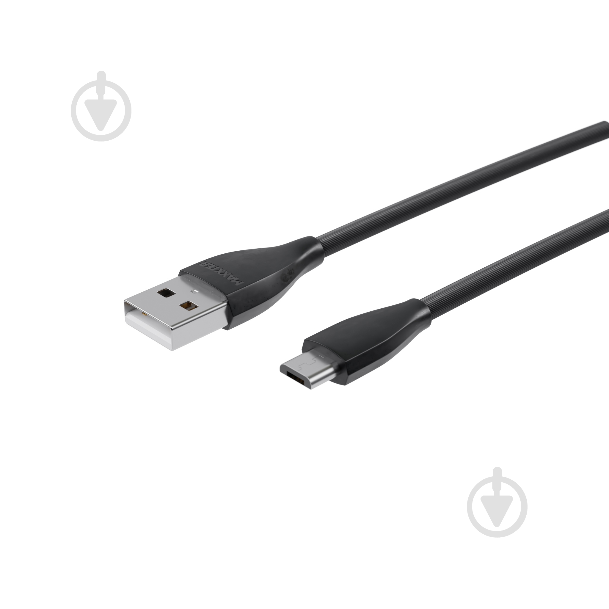 Кабель Maxxter USB – microUSB 1 м черный (UB-M-USB-01BK) - фото 2