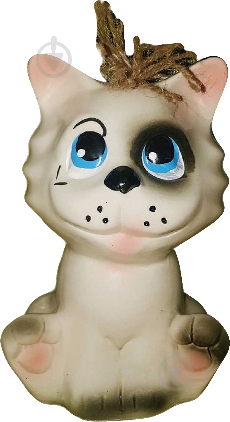 Копилка Котенок Мяу 22 см - фото 1 Копилка Котенок Мяу 22 см - фото 1