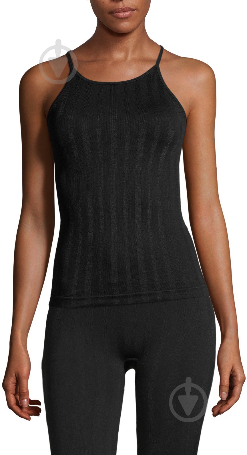 Майка Casall Shiny Matte Seamless Strap Tank 20553-901 р.L черный - фото 2 Майка Casall Shiny Matte Seamless Strap Tank 20553-901 р.L черный - фото 2