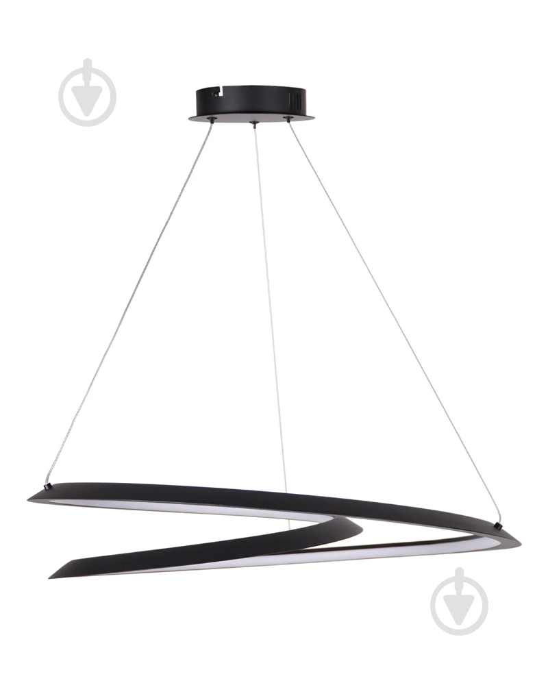Люстра подвесная Goldlux Tango 44 Вт LED-модуль черный 331106 - фото 3