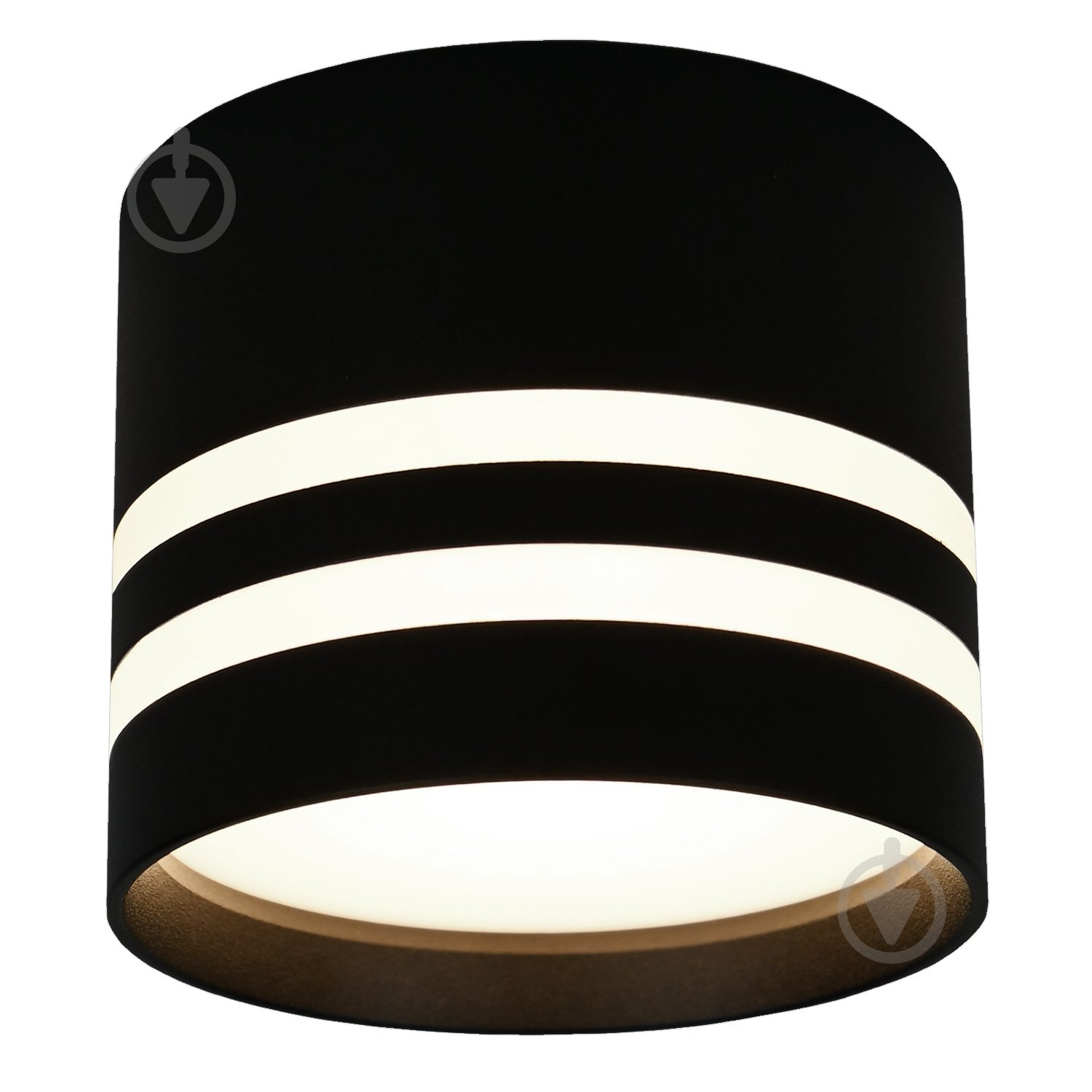 Світильник точковий Victoria Lighting 12 Вт GX53 чорний Rock/PL1 black - фото 1