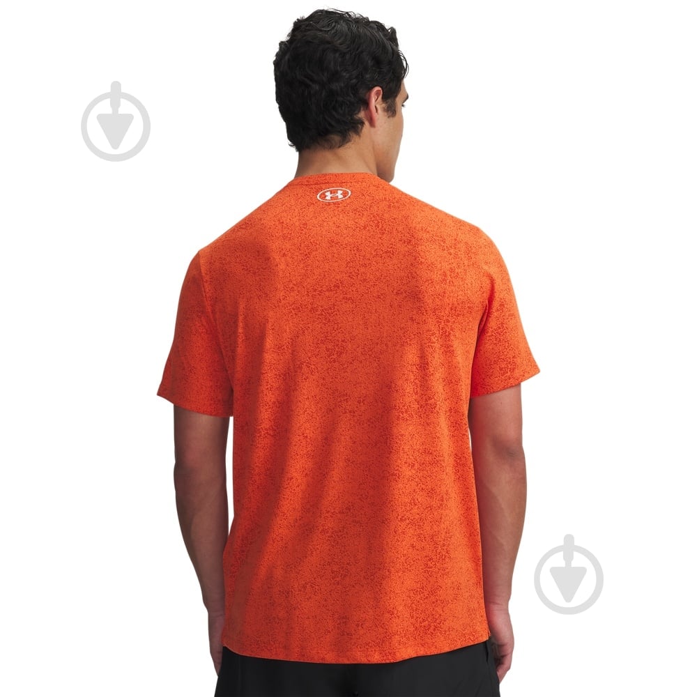 Футболка Under Armour Tech Tee Novelty 6005920-844 р.S оранжевый - фото 2
