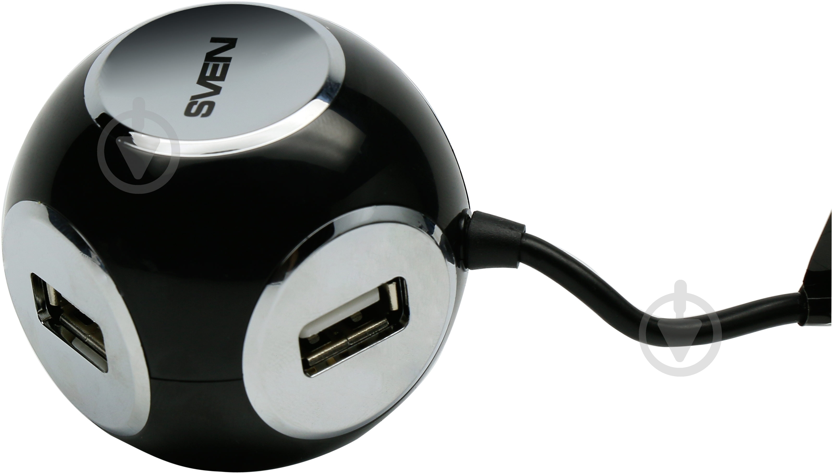 USB-хаб Sven HB-444 black - фото 1