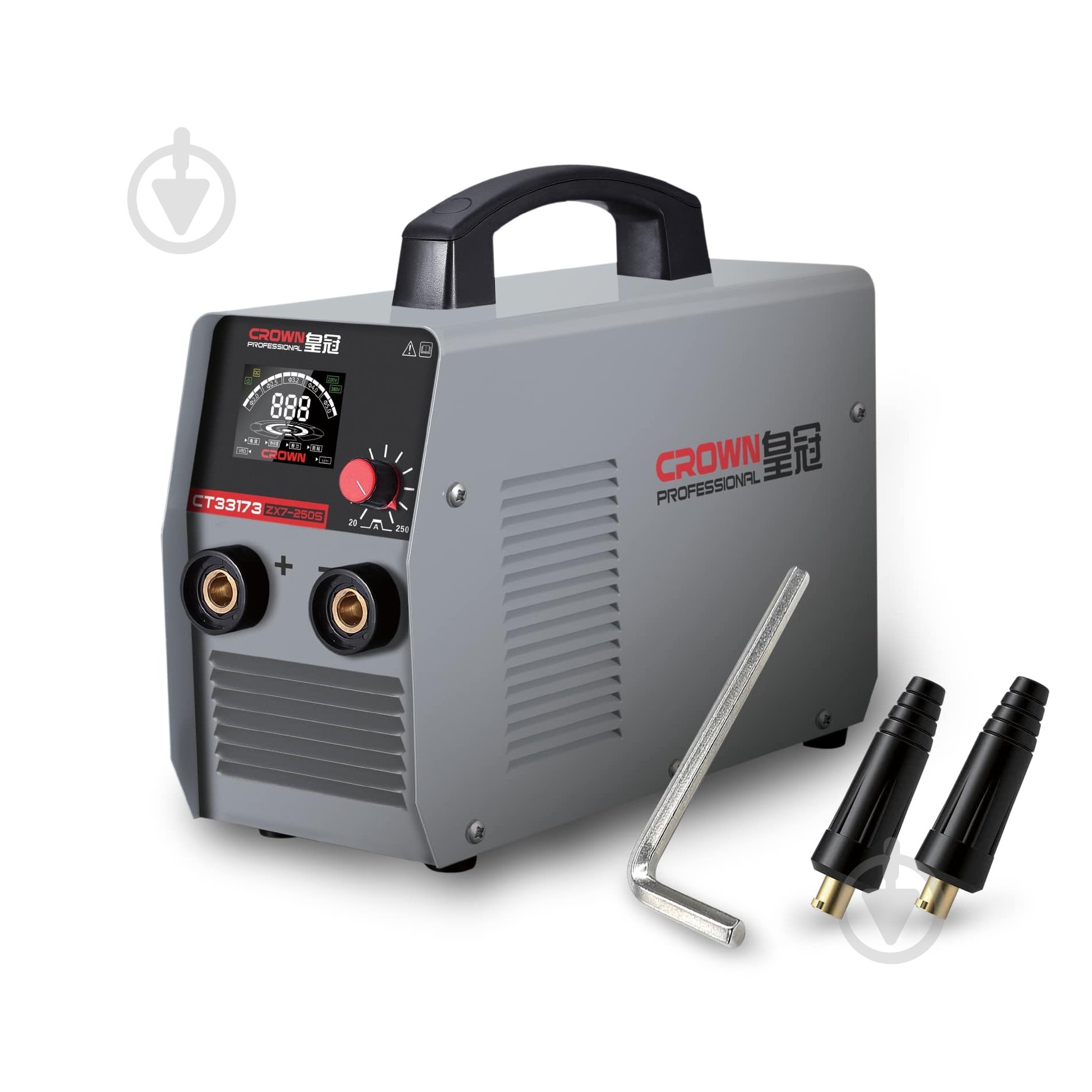 Инвертор сварочный Crown CT33173 - фото 1 Инвертор сварочный Crown CT33173 - фото 1