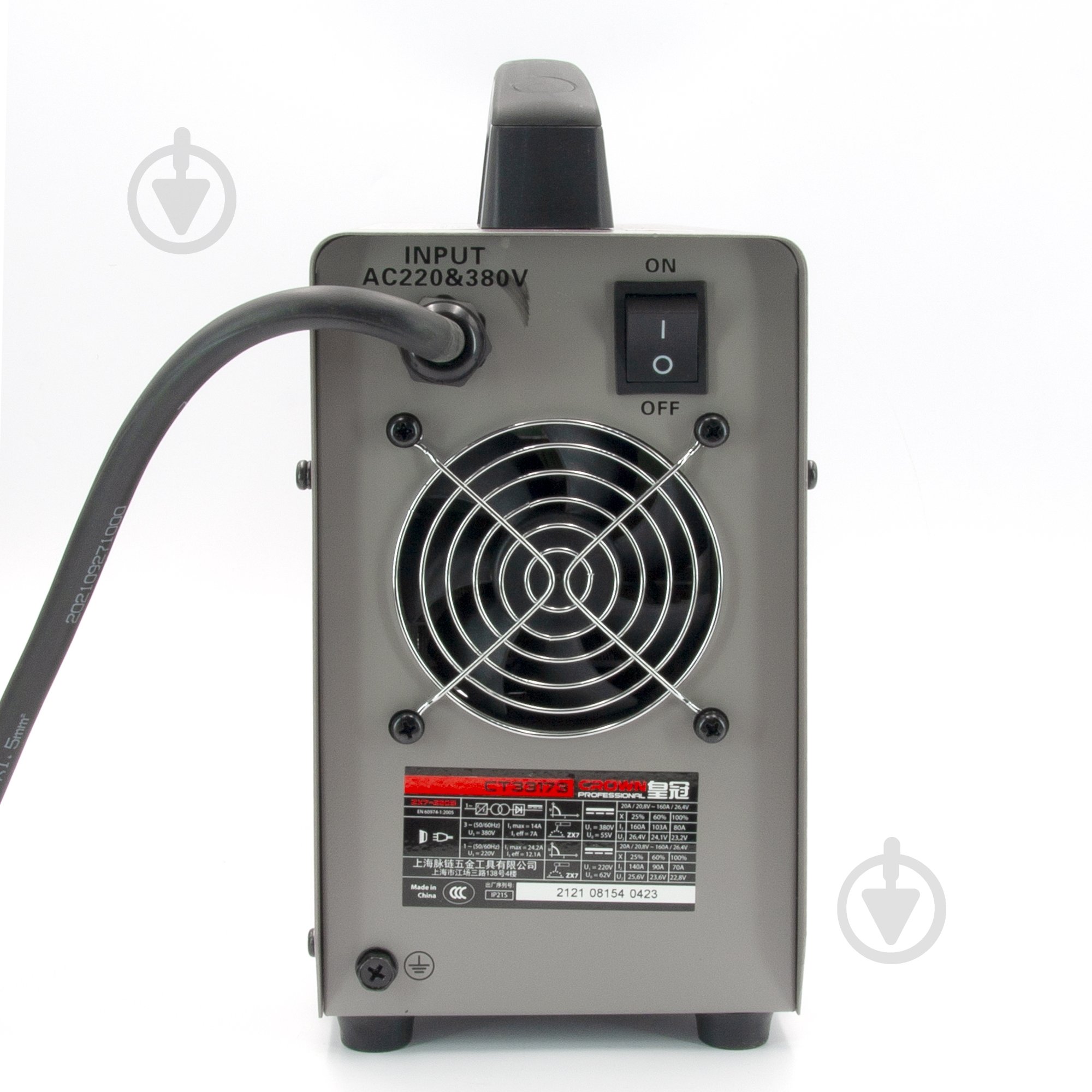 Инвертор сварочный Crown CT33173 - фото 3 Инвертор сварочный Crown CT33173 - фото 3