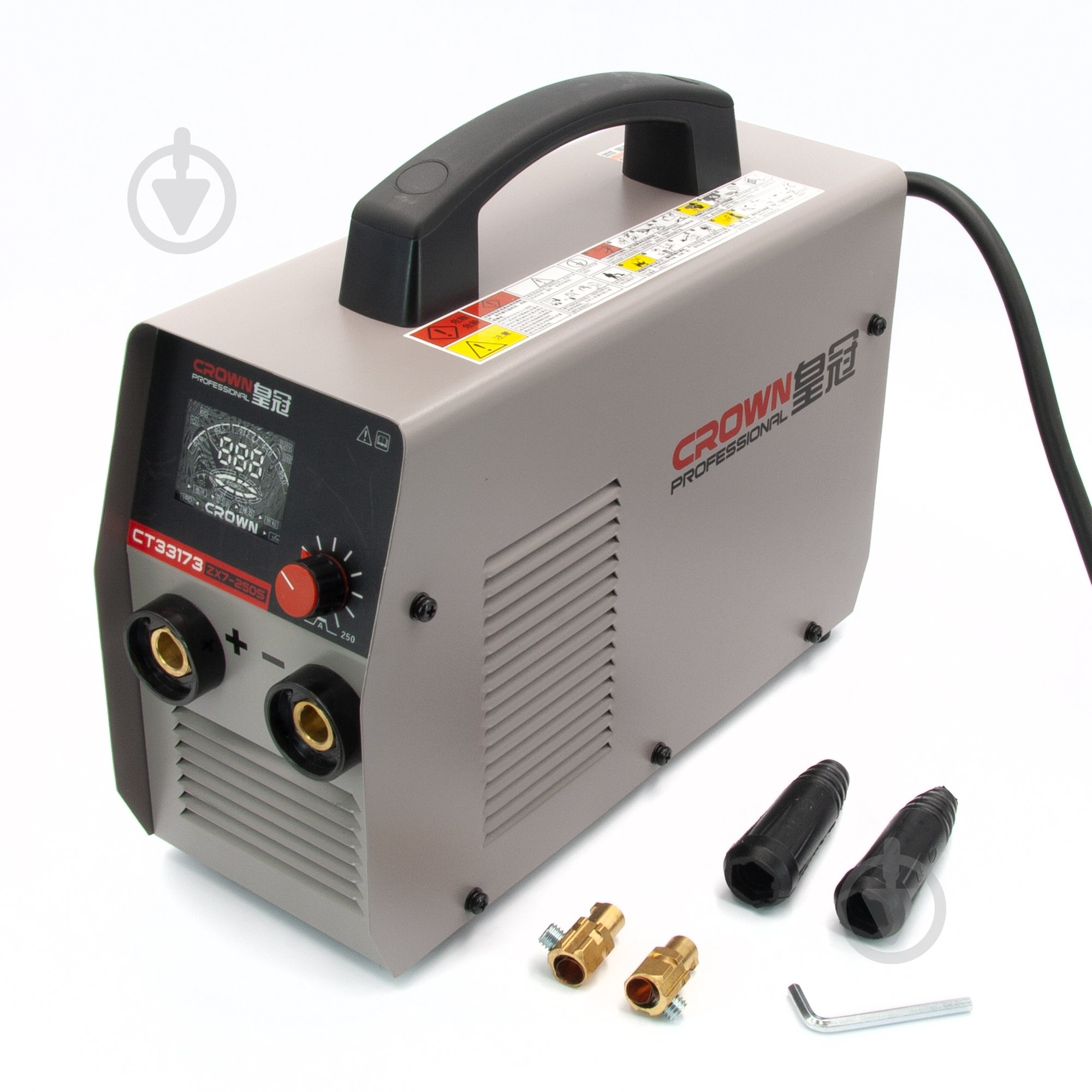 Инвертор сварочный Crown CT33173 - фото 4 Инвертор сварочный Crown CT33173 - фото 4